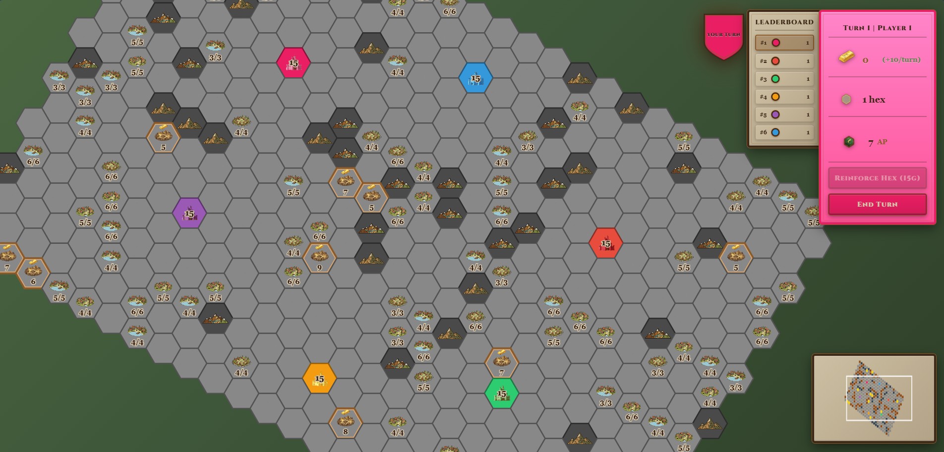 100 Hexes Screenshot 2